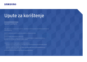 Priručnik Samsung S24A400UJU LED zaslon