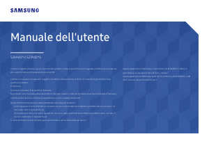 Manuale Samsung S24A400UJU Monitor LED