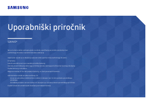 Priročnik Samsung S24A400VEU LED-zaslon