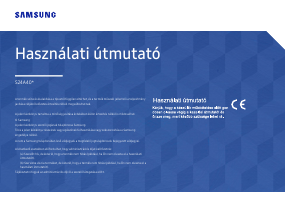 Használati útmutató Samsung S24A400VEU LED-es monitor