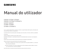 Manual Samsung S27D800UAU Monitor LED