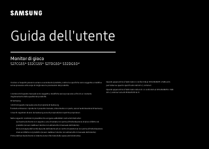 Manuale Samsung S27DG502EU Monitor LED