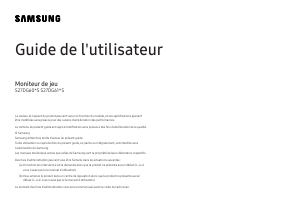 Mode d’emploi Samsung S27DG602SU Moniteur LED