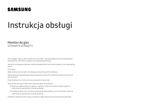 Instrukcja Samsung S27DG602SU Monitor LED
