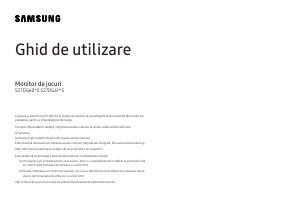 Manual Samsung S27DG602SU Monitor LED
