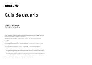 Manual de uso Samsung S27DG602SU Monitor de LED