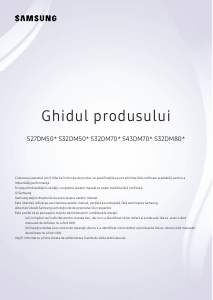 Manual Samsung S32DM801UU Monitor LED