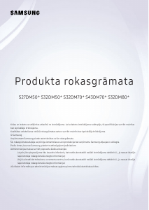 Rokasgrāmata Samsung S43DM702UU Gaismas diožu monitors