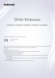 Kullanım kılavuzu Samsung S43DM702UU LED ekran