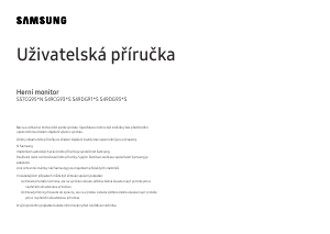 Manuál Samsung S49DG934SU LED monitor