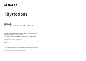 Käyttöohje Samsung S49DG934SU LED-näyttö