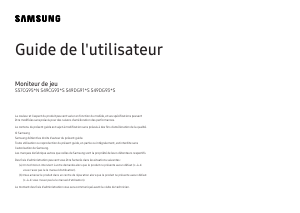 Mode d’emploi Samsung S49DG934SU Moniteur LED