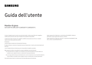 Manuale Samsung S49DG934SU Monitor LED