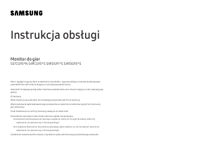 Instrukcja Samsung S49DG934SU Monitor LED