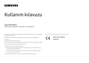 Kullanım kılavuzu Samsung S49DG934SU LED ekran