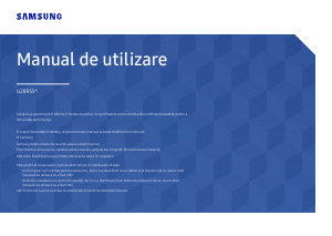 Manual Samsung U28R550UQP Monitor LED