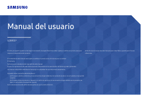 Manual de uso Samsung U28R550UQP Monitor de LED