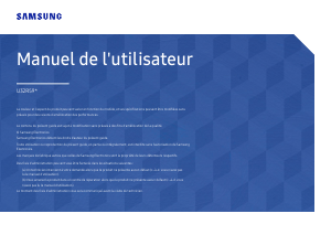 Mode d’emploi Samsung U32R590CWP Moniteur LED