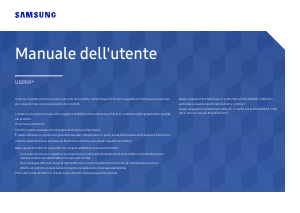 Manuale Samsung U32R590CWP Monitor LED