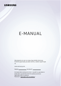 Priročnik Samsung QE43Q65BAU LED-televizor