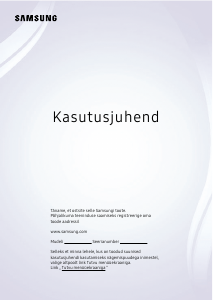 Kasutusjuhend Samsung QE55QNX1DAT LED-teler