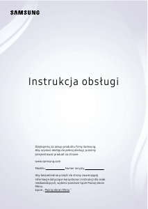 Instrukcja Samsung QE65QN800DT Telewizor LED
