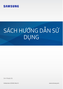 Hướng dẫn sử dụng Samsung SM-F946B/DS Galaxy Z Điện thoại di động