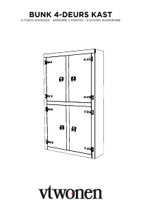 Panduan vtwonen Bunk Lemari