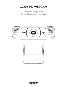 Handleiding Logitech C920e HD Webcam