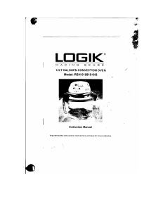 Handleiding Logik RSH-010910-018 Oven