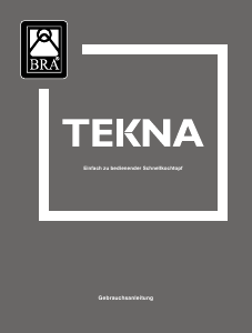 Bedienungsanleitung BRA Tekna Schnellkochtopf