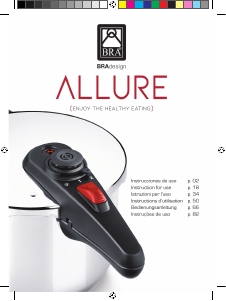 Manual de uso BRA Allure Olla a presión