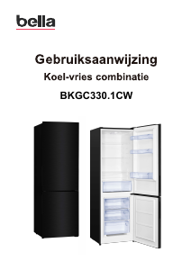 Mode d’emploi Bella BKGC330.1CW Réfrigérateur combiné