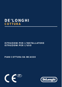 Manuale DeLonghi DFI 57 ASV Piano cottura