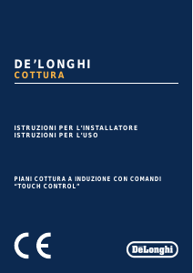 Manuale DeLonghi SLI 302 Piano cottura