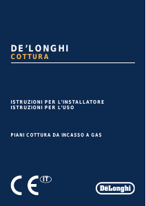 Manuale DeLonghi SLF 4R60 LX Piano cottura