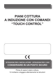Manuale DeLonghi PIB 62 Piano cottura