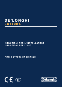 Manuale DeLonghi FFI 46 ER Piano cottura