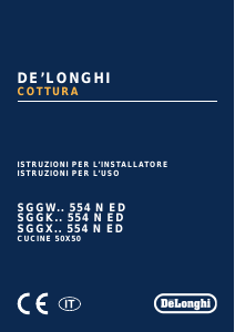 Manuale DeLonghi SGGW 554 N ED Cucina