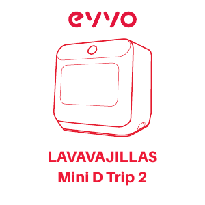 Manual de uso EVVO Mini D Trip 2 Lavavajillas