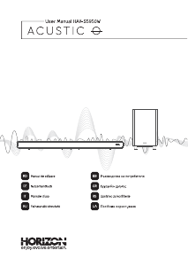 Manuale Horizon HAV-S5950W Acustico Sistema home theater