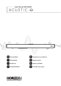 Manuale Horizon HAV-S2030 Acustico Sistema home theater