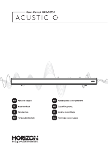 Manuale Horizon HAV-S3130 Acustico Sistema home theater