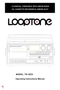 Handleiding LoopTone TR-18CD Stereoset
