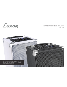 Bruksanvisning Luxor TSBT 100 Högtalare