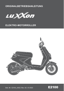 Bedienungsanleitung Luxxon E2100 Roller