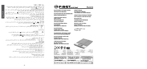 Manual de uso First Austria FA-6410 Báscula de cocina