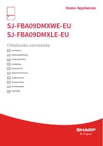 Manual Sharp SJ-FBA09DMXWE-EU Fridge-Freezer