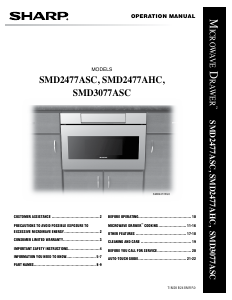 Handleiding Sharp SMD2477AHC Magnetron