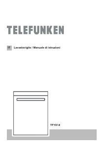 Manuale Telefunken TKYI14W Lavastoviglie